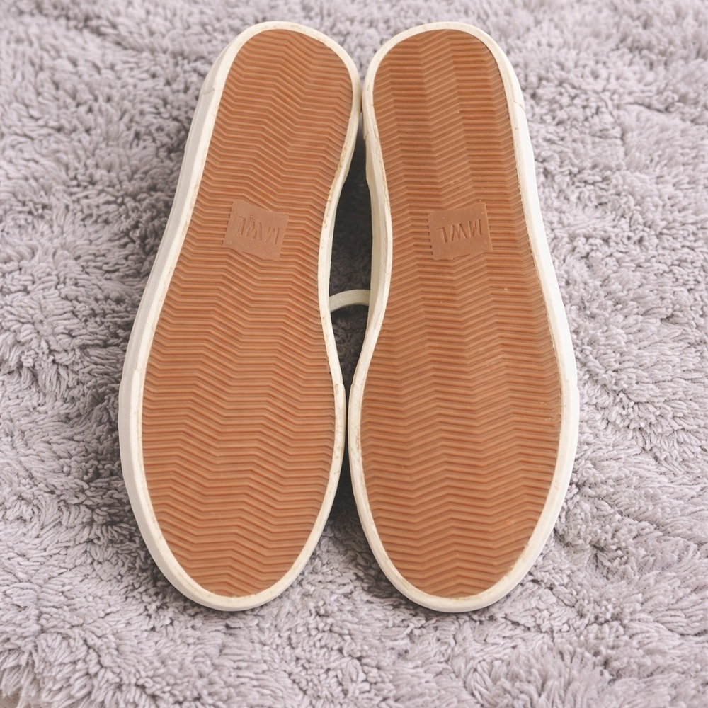 🤍 Madewell MWL White Leather Sneakers | Women’s 8.5 Casual Chic - Picture 6 of 8